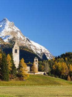 Celerina, Chiesa di San Gian (Foto © Frank Lukasseck /Corbis)
