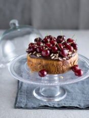 Torta di patate con cioccolato e ciliegie | Sale&Pepe