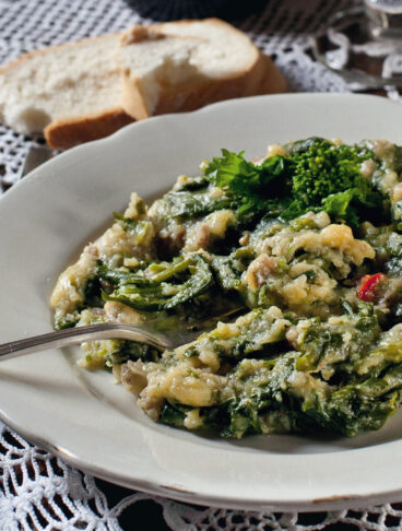 Patacò con le cime di rapa Sale&Pepe
