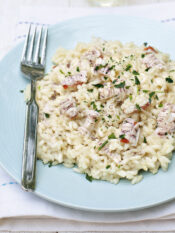 risotto alle canocchie