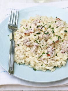 risotto alle canocchie