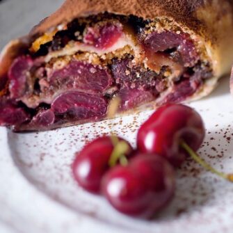Mini strudel freddi al cacao