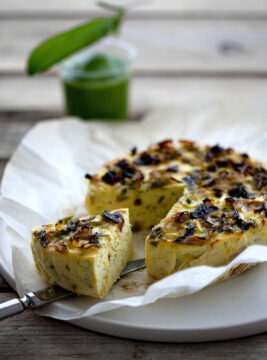 torta di ricotta di bufala