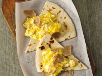 uova cremose con spicchi di piadina Sale&Pepe