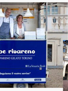 Ape Rivareno porta in giro per Torino il gelato impareggiabile dell’omonimo marchio. Da non perdere una pausa golosa nei giardini della Reggia di Venaria ogni week end.