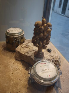 Albero di olive in bronzo di Antonio Massarutto