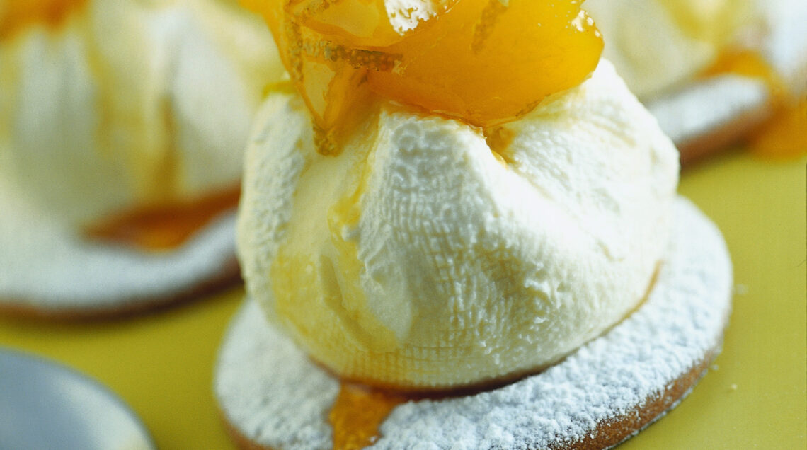 Mousse di formaggio e mela