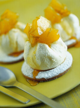 Mousse di formaggio e mela