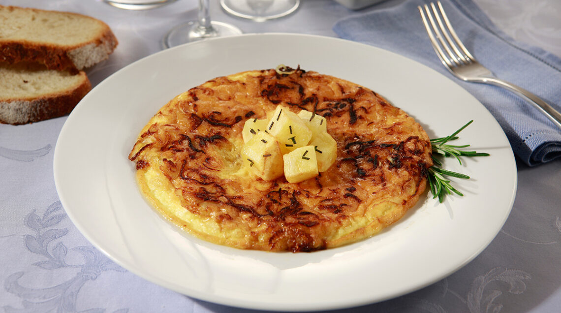 Frittata di cipolle casalinga