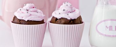 Muffin al cioccolato-crema-burro