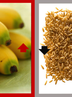 SI alle banane. NO alla farina d'avena