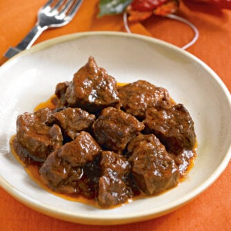 Spezzatino di cinghiale al vino