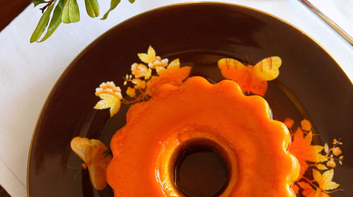 crème caramel alla zucca e alla liquerizia Sale&Pepe ricetta
