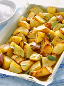 Patate al forno croccanti