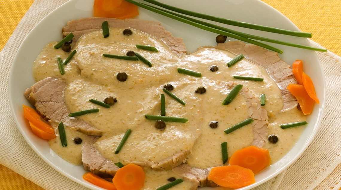 Vitello tonnato senza maionese Sale&Pepe