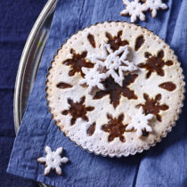 Crostata ai marroni con fiocchi di neve ricetta Sale&Pepe