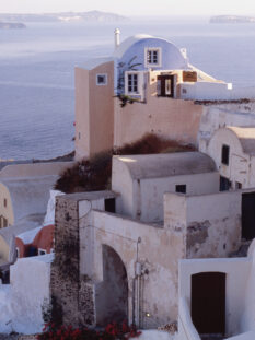 Gracia, il villaggio di Oia nell'isola di Santorini