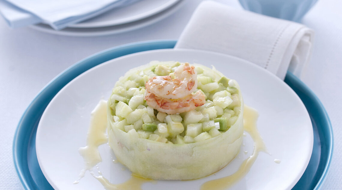 Tartare di cetrioli e avocado