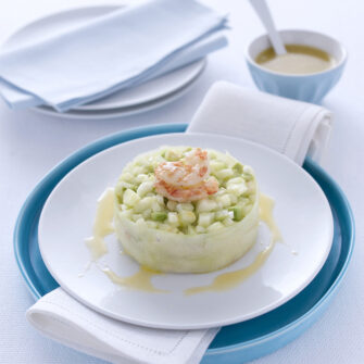 Tartare di cetrioli e avocado