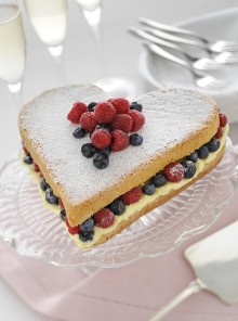 Cuore ai frutti di bosco