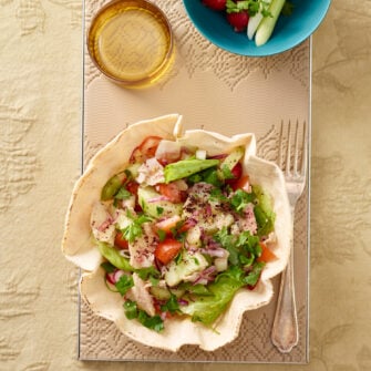 fattouch (Libano) Sale&Pepe ricetta
