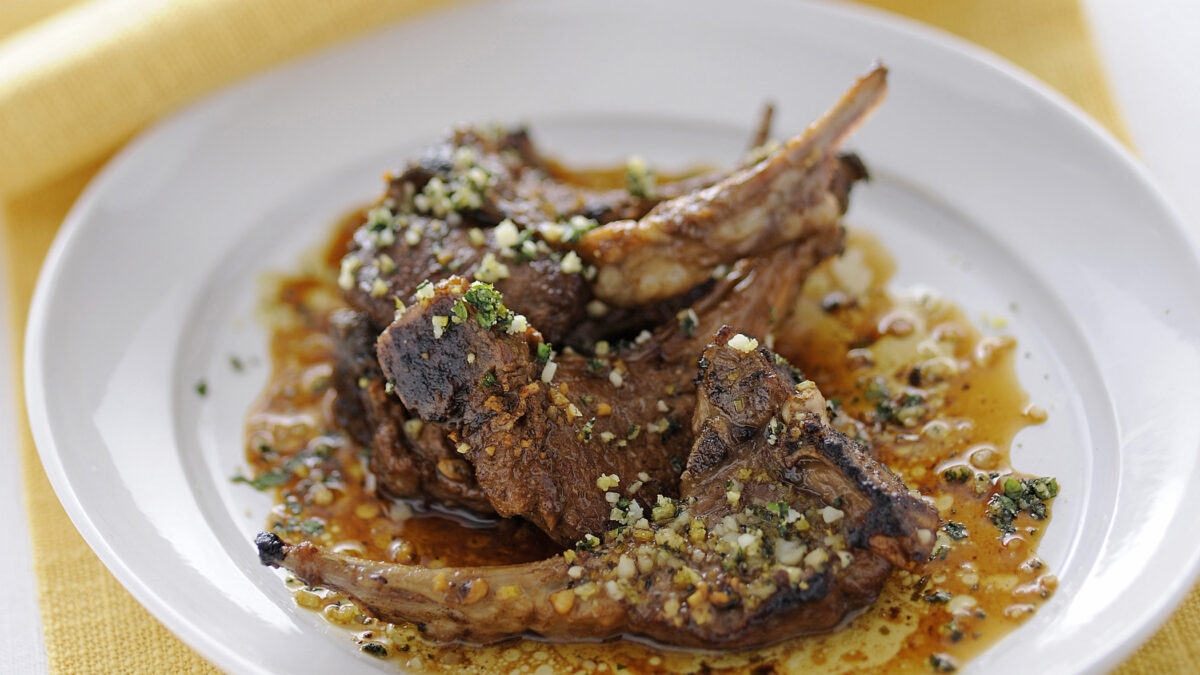 Costolette di agnello marinate