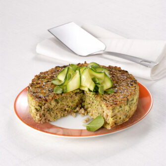 Torta di farro e zucchine