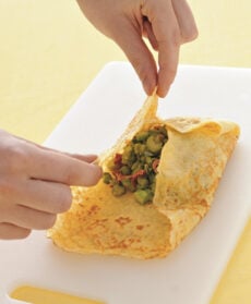 Pacchetti di asparagi e speck