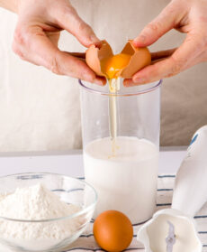 Ventagli di crepes alla rucola