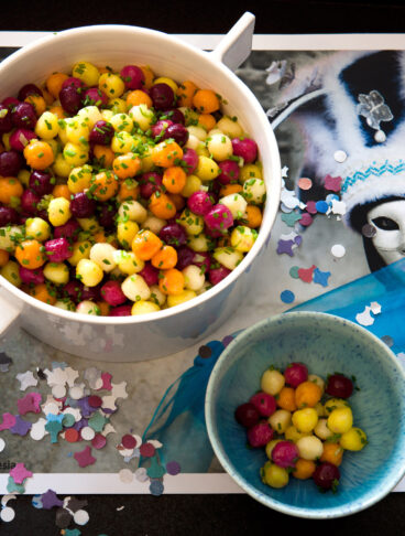 Gnocchi colorati di Carnevale