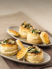 vol-au-vent ai funghi Sale&Pepe ricetta