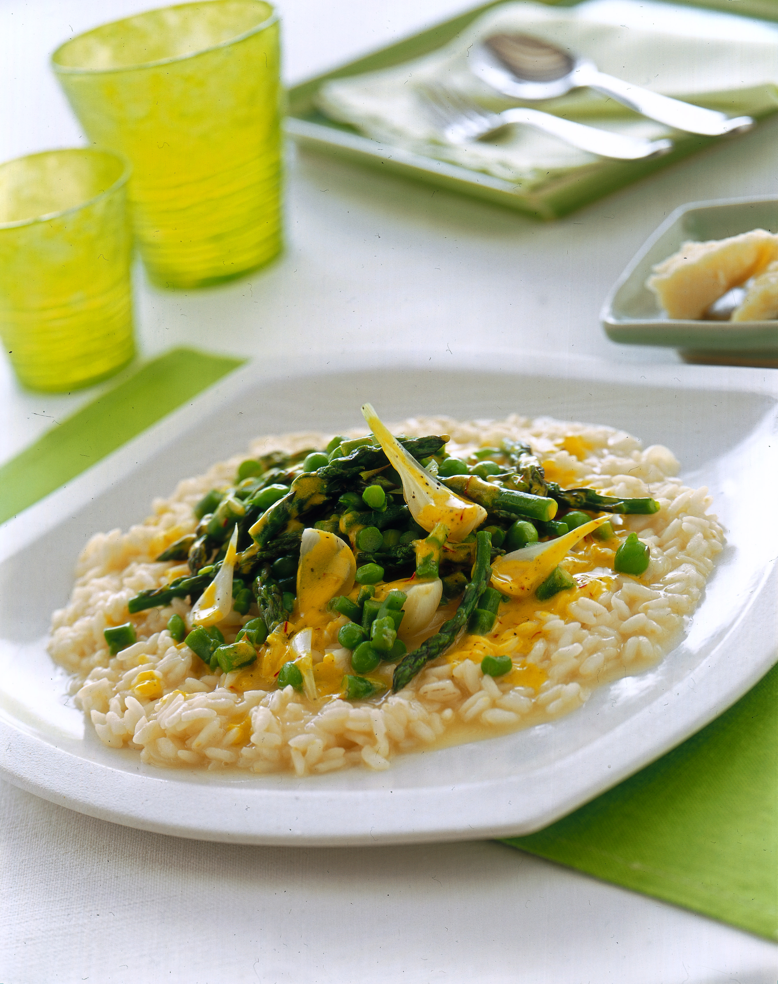 Risotto asparagi e crema di uova Sale&Pepe