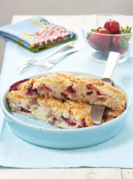 Torta di fragole allo yogurt