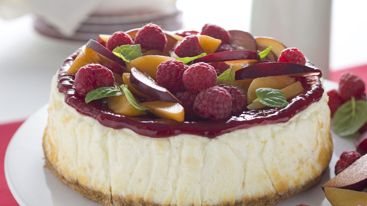 Cheesecake allo yogurt e frutta