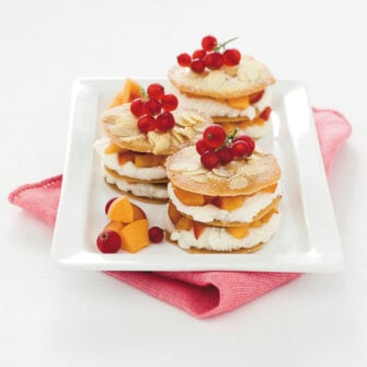 Sandwich alle albicocche e ribes