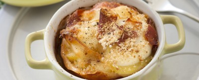 Parmigiana bianca di patate