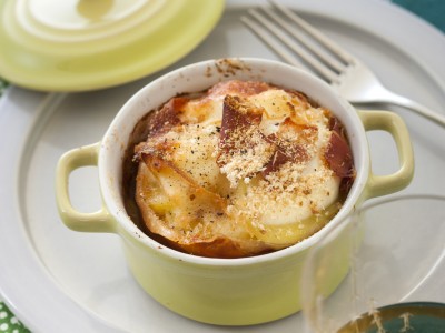 Parmigiana bianca di patate