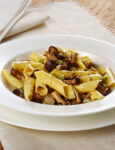 Garganelli con funghi pioppini