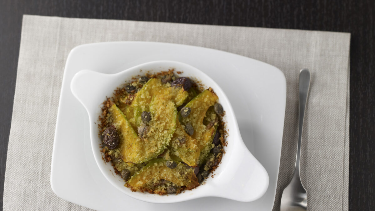 Parmigiana di zucca gialla