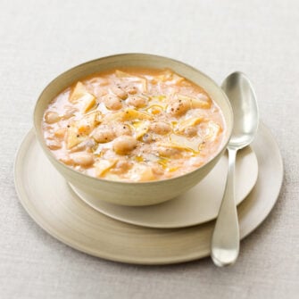 Pasta e fagioli cannellini