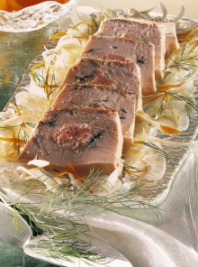 La mousse di trota affumicata