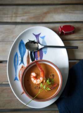 Bisque di gamberi tradizionale Sale&Pepe ricetta