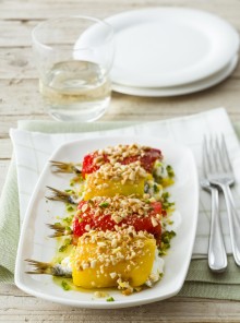 Involtini alle sarde con frutta secca