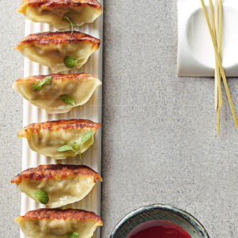 Ravioli gyoza di fagioli azuki Sale&Pepe ricetta