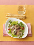 Rotolini di sogliola e crudo