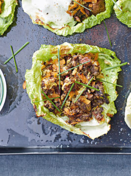 foglie con ripieno di funghi e pane ai cereali Sale&Pepe ricetta