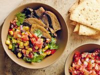 insalata di mais, funghi e salsa messicana Sale&Pepe ricetta