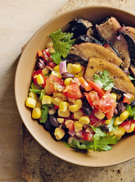 insalata di mais, funghi e salsa messicana Sale&Pepe ricetta