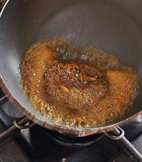 seitan in crosta di sesamo con zucca al forno e porro fritto3