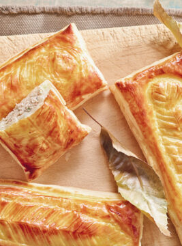 sfoglie dorate di castagne e ricotta Sale&Pepe ricetta